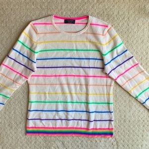 Striped Cashmere Charter Club Sweater